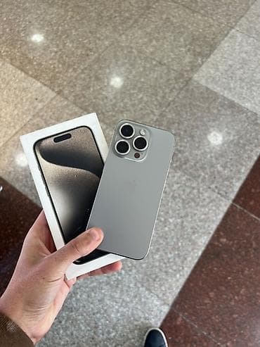 IPhone 15 Pro, 128 GB, Natural Titanium, Face ID