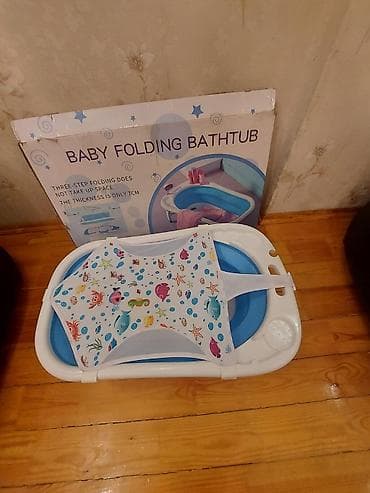 hamam ucun şkaf: Uşaq üçün qatlanan vannaya qab - Model: Baby Folding Bathtub - 3 — 2