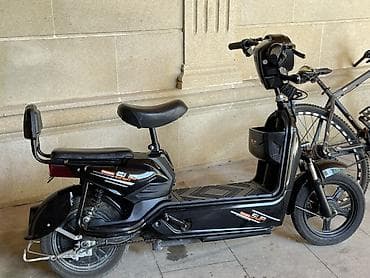moto m50n: Elektrik skuter – qara rəng, şəhər daxili rahat gediş üçün. Texniki — 1