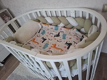 Oğlan və qız üçün, Yumru, Beşik, Dəst ilə, Matras ilə, Yellənmə mexanizm ilə