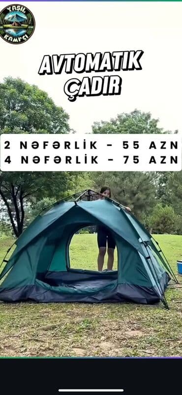 qaçış aparatı kontakt home: Avtomatik Çadır - Sürətli qurulum sistemi: üst hissədən tək hərəkətlə — 1