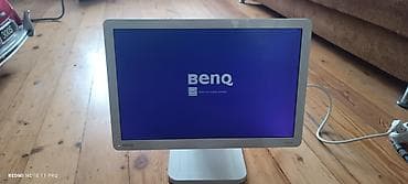 kompüter manitoru: BenQ LCD monitor - Marka/model: BenQ (ağ korpus, klassik dizayn) - — 1