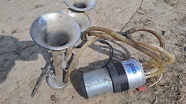 Avtomobil üçün 3 borulu pnevmatik siqnal dəsti - Komplekt: 3 ədəd — 2