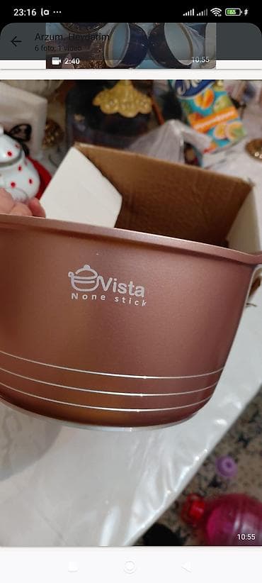 Посуда для готовки: Кастрюля, цвет - Белый — 2