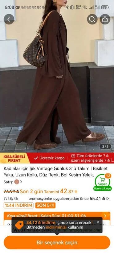 Çimərlik geyimləri: Salam, yenidir 🌸 Çox dəbli, axımlı parçadan 3-li dəst. Bədənə çox — 2