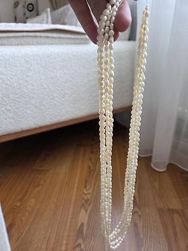 Çoxsıralı mirvari kolye. Ela mirvaridi. hamisi birlikde 40 m satilir — 2