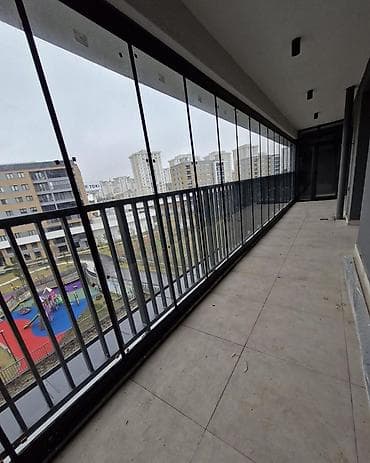 bayraq sekili: Balkonlar üçün sürüşən və qatlanan şüşə sistemlərinin (cam balkon) — 3