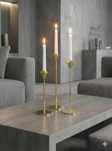 şam balı: 3lü şamdan dəsti Kod avn-11011 3lü dəst şamdan Diqqət Çatdırılma bir — 4