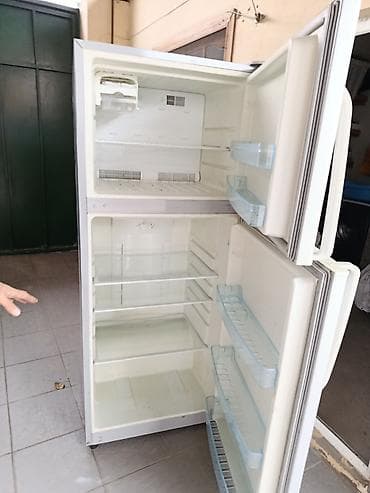 plazma: 2 qapılı Soyuducu Satılır, rəng - Ağ, Təkərli — 2