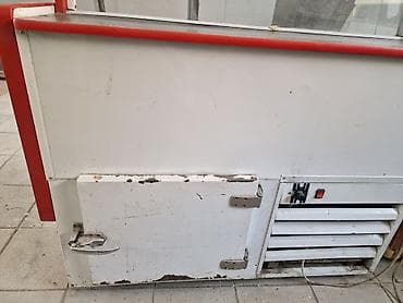 Промышленные морозильники: Vitrin soyuducusu təcili satılır!!!az işlənib qırmızı rəng işlək — 4