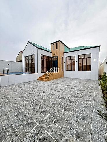 5 otaqlı, 120 kv. m, Yeni təmirli