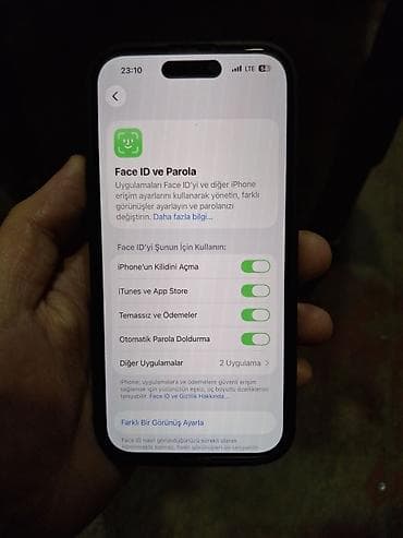 telefon kabro: IPhone 15 Pro, 128 GB, Qara, Face ID — 5