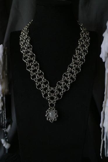 balaca canta: Продаю украшения ручной работы, выполненные в технике кольчужного — 1