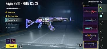 Digər: PUBG Mobile hesabı – 65 lvl Destansi platarlar Rp kasklar Rp desenler — 7