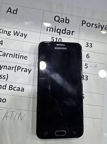 galaksi electronics: Samsung Galaxy J5 Prime, 16 GB, rəng - Göy, Barmaq izi — 1