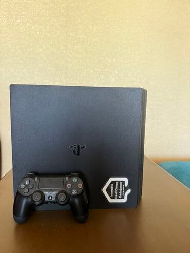 ps4 dualshock: PlayStation 4 Pro (1TB) – Əla vəziyyətdə! PlayStation 4 Pro • — 1