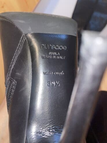 qadın köynək: Çəkmə, Ölçü: 39.5, rəng - Qara, Yeni — 5