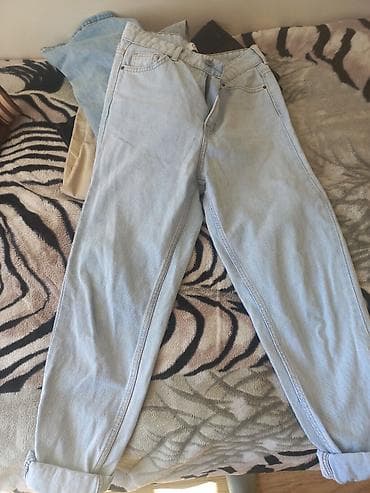 şalvar razmerleri: Qadın və ya gənc qızlar üçün cins şalvarlar.Heçbir cırığı söküyü — 1