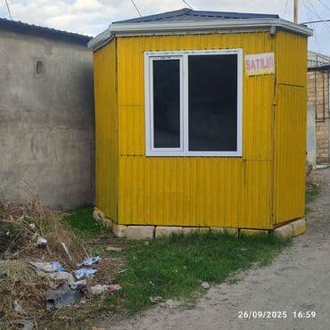 светодиодные экраны для наружной рекламы: Sarı rəngli, çoxbucaqlı formaya malik modul köşk/pavilon.3.40/2.90 sm — 2