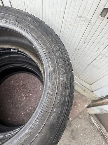 15 38 təkər: İşlənmiş Şin Michelin 195 / 55 / R 16 — 4