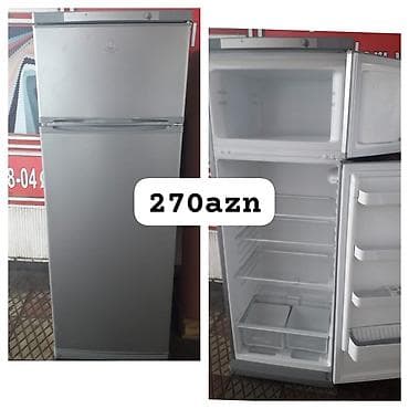 soyducular: 2 qapılı Indesit Soyuducu Satılır, rəng - Gümüşü — 1