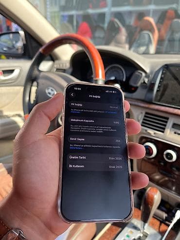 usb iphone: IPhone 16 Pro, 128 GB, Qızılı — 2