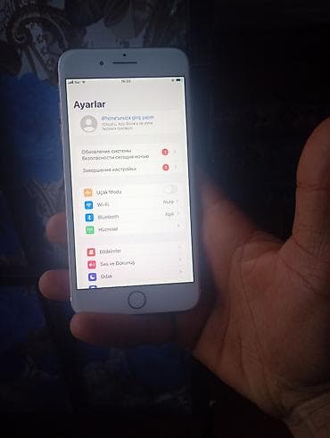 iphone 7 şirvan: IPhone 7 Plus, 128 GB, Gümüşü, Barmaq izi, Face ID — 6