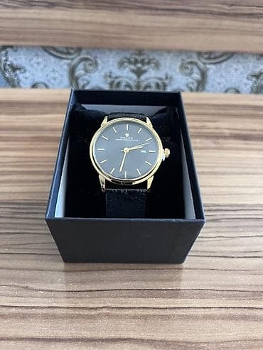 gumus saat: Qol saatı, Hugo Boss, rəng - Göy — 4