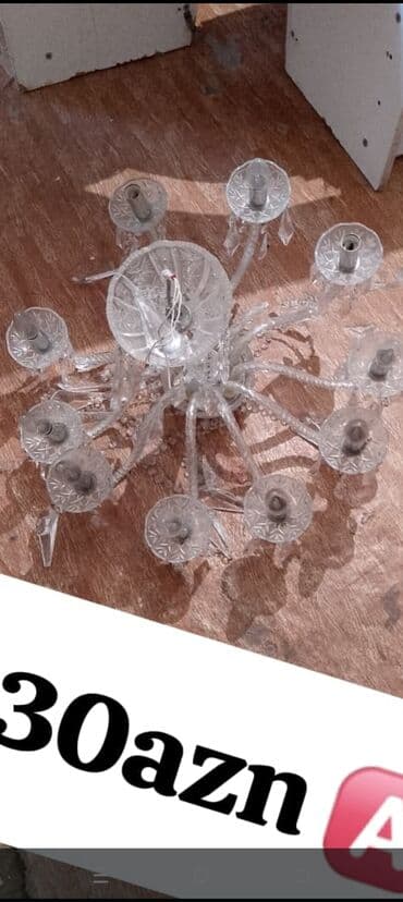 süni tökmə küknar ağacları: Çılçıraq, 10 və daha çox lampa, Şüşə — 1