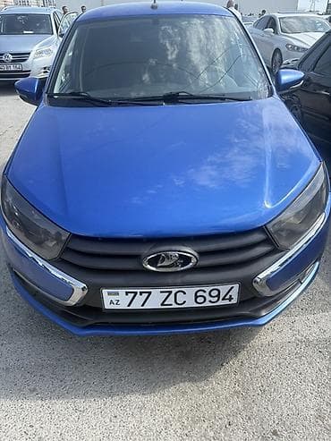 rustavi masin bazari: LADA Granta sedan – mavi rəng Texniki xüsusiyyətlər və komplektasiya — 6