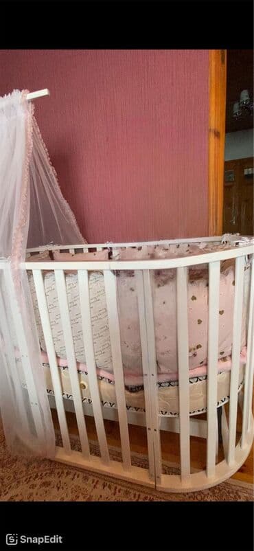 Oğlan və qız üçün, İşlənmiş, Yumru, Beşik, Dəst ilə, Matras ilə, Yellənmə mexanizmsiz