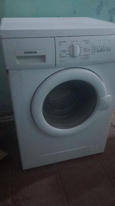bakcell operator nomresi: Paltaryuyan maşın Siemens, 6 kq, İşlənmiş, Avtomat, Qurutmasız, Kredit yoxdur, Ünvandan götürmə — 1