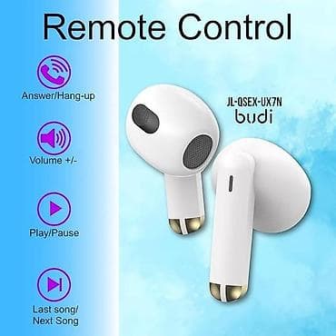 Qulaqcıqlar: Simsiz qulaqlıqlar budi EP19W White budi True Wireless Earphones — 2