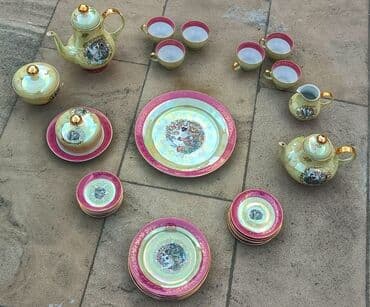 original cobalt: Çay dəsti, Madonna, 6 nəfərlik, Almaniya — 2