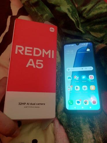 Mazda: Redmi A5, 64 GB, rəng - Qara, İki sim kartlı — 1