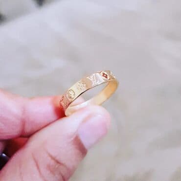 tək qaş: Alyans, Üzük, Sarı qızıl, 585 Əyar, Qaşsız — 3