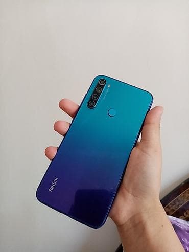 Redmi Note 8, 128 GB, rəng - Göy, Barmaq izi, Face ID