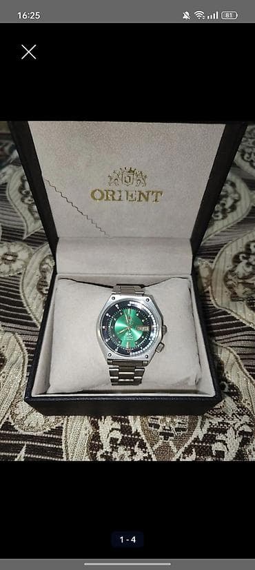 Qol saatları və aksesuarlar: Qol saatı, Orient, rəng - Yaşıl — 1