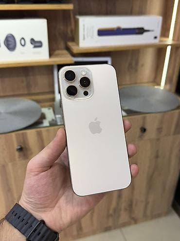 IPhone 16 Pro Max, 256 GB, Desert Titanium, Simsiz şarj