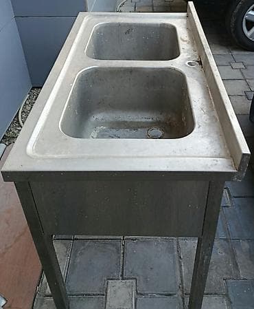 Все для дома и сада: İki gözlü nerjaveyka moyka 230 azn alınıb hec bir problemi yoxdu 5 ay — 1
