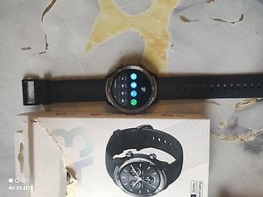 galaxy watch 4: Yeni, Smart saat, Mibro, Sensor ekran, rəng - Qara — 6