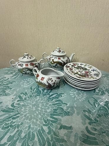 Çay dəsti, rəng - Ağ, Farfor, 6 nəfərlik lalafo.az -da Çay dəsti, rəng - Ağ, Farfor, 6 nəfərlik