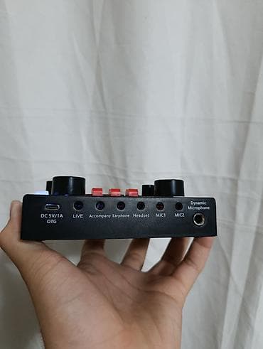 dj controller az: V8K Live Sound Card / Səs kartı (Yeni kimidir) Təcili satılır! V8K — 3