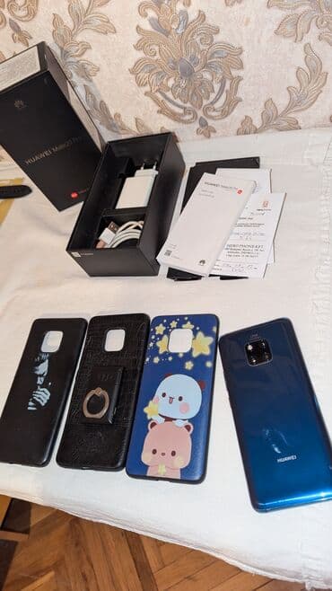 huawei nova: Huawei Mate 20 Pro, rəng - Mavi, Barmaq izi — 5