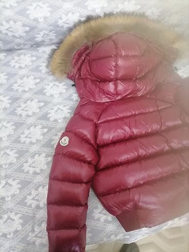 2021 kurtkalar: Moncler qadın qış gödəkçəsi - Rəng: tünd bordo (şərab tonunda, parlaq — 4