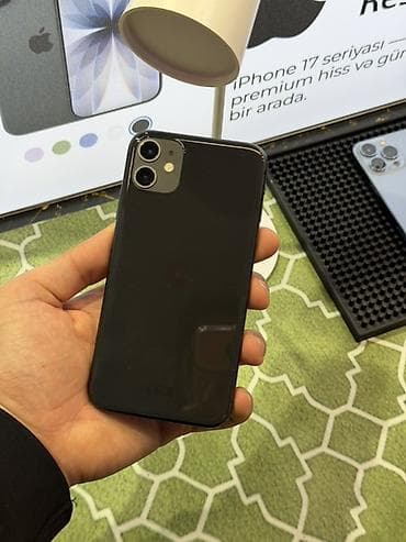 IPhone 11, 128 ГБ, Черный, Face ID