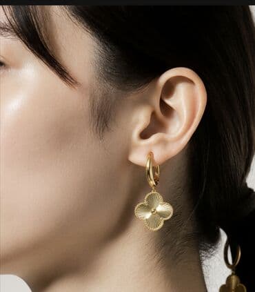 qizil sirqalar 2022: Sırğa, Sarı qızıl, 585 Əyar, 316 g — 1