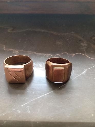 sirga sekilleri: Üzük, Qaşsız — 2