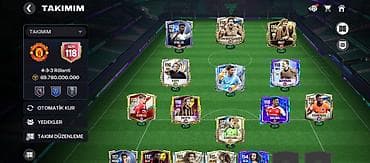 PS3 (Sony PlayStation 3): FC Mobile oyun hesabı, 118 ümumi reytinqli komanda ilə təklif olunur — 1