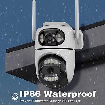 Wi‑Fi PTZ Təhlükəsizlik Kamerası – IP66 suya davamlı - 4MP yüksək